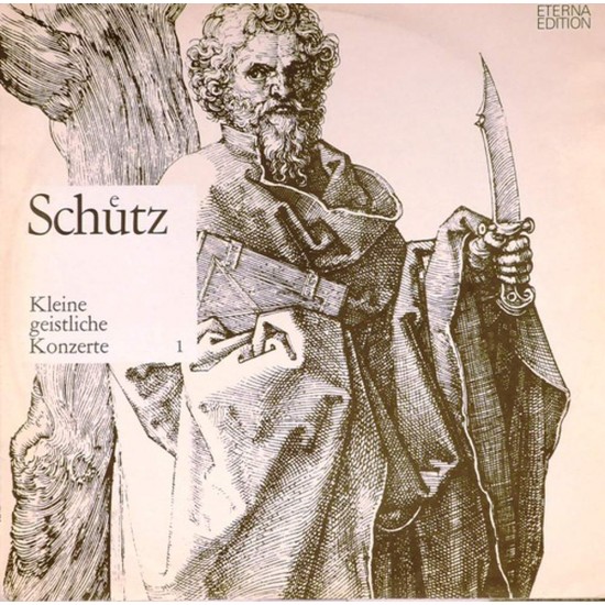 Пластинка Dresdner Kreuzchor. Dirigent: Rudolf Mauersberger Heinrich Schütz. Kleine Geistliche Konzerte 1